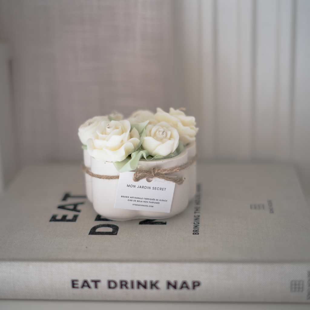 Bouquet of Soy Wax Candles - Mon Jardin Secret